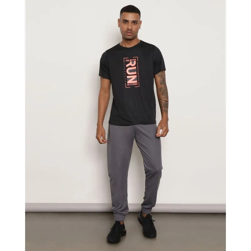 Calça Masculina Jogger Esportiva Cinza UN