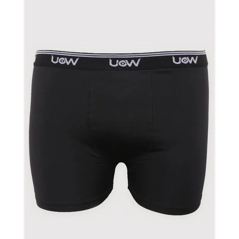 Cueca Plus Size Masculina Boxer Lisa Preta G1