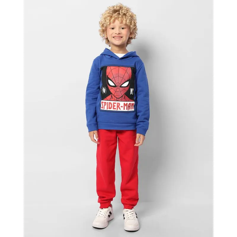 Conjunto Moletom Infantil Marvel Homem Aranha Azul 4