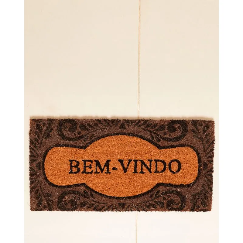 Tapete De Porta 40cm x 60cm Corttex Emborrachado Estampa E Cores Sortidas UN