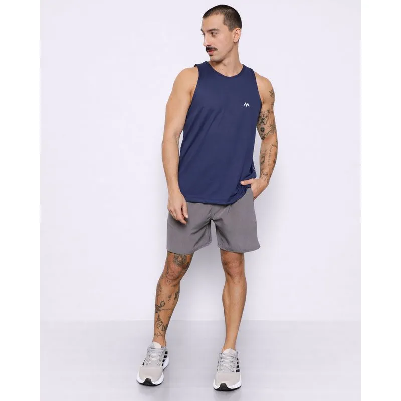 Bermuda Esportiva Masculina Reta Fitter Cinza M