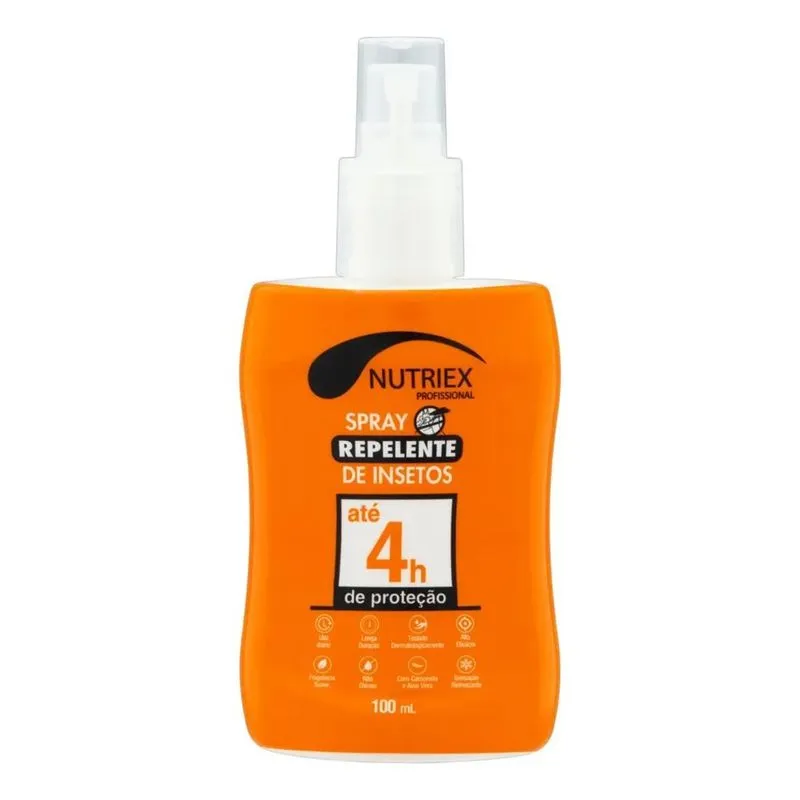 10x Repelente Spray Suave 4h De Proteção Nutriex Profission