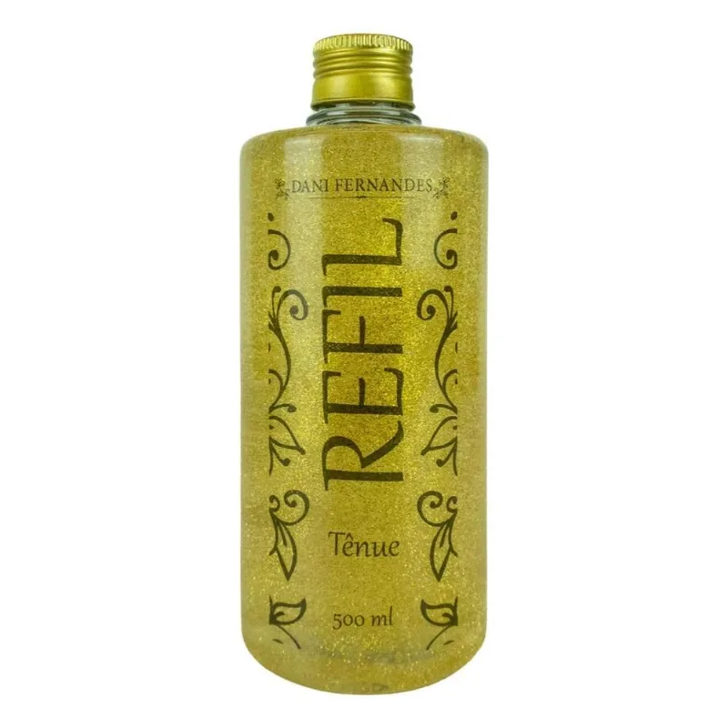 10x Refil 500ml Sabonete Liq Tênue Glitter Dani Fernandes