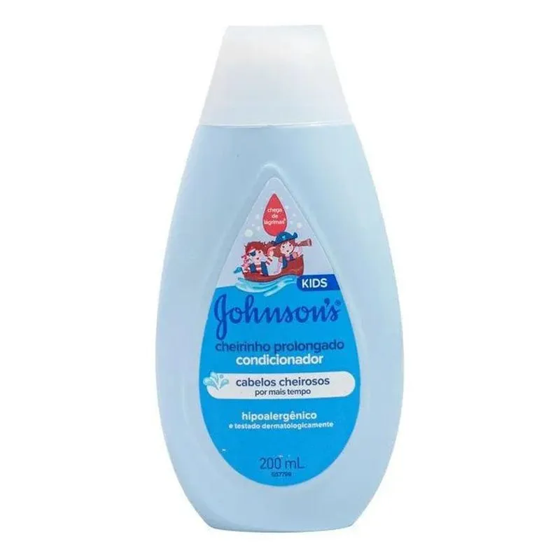 10x Condicionador Cheirinho Prolongado Johnsons Baby 200ml