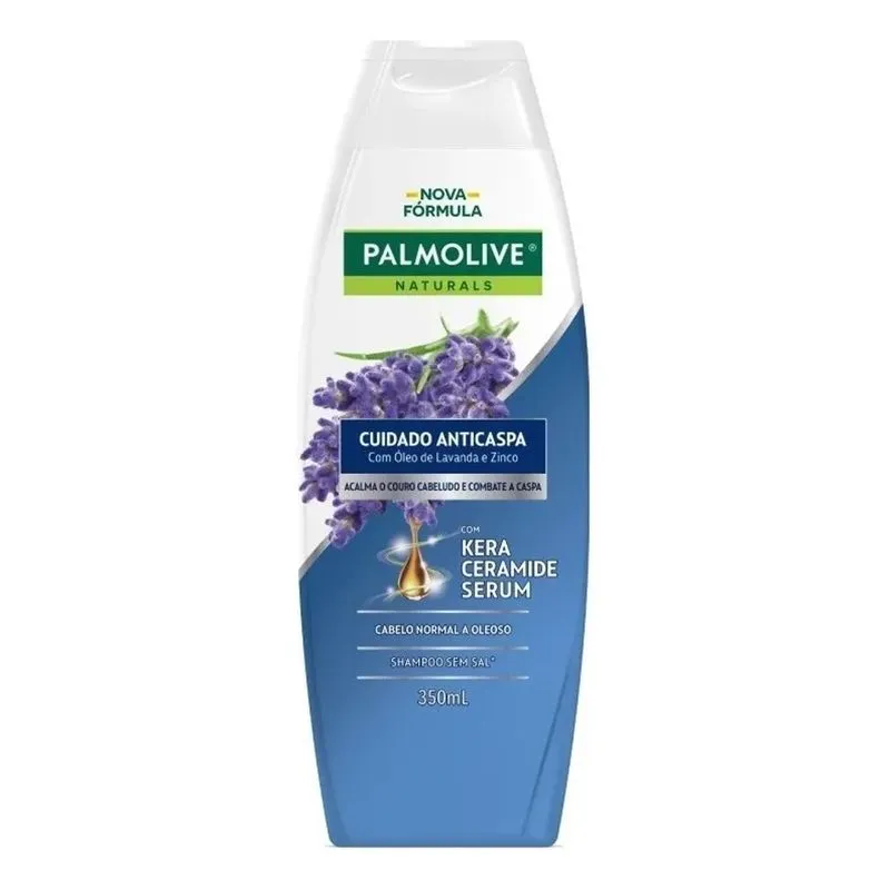10x Shampoo Anticaspa Clássico 350ml Palmolivel