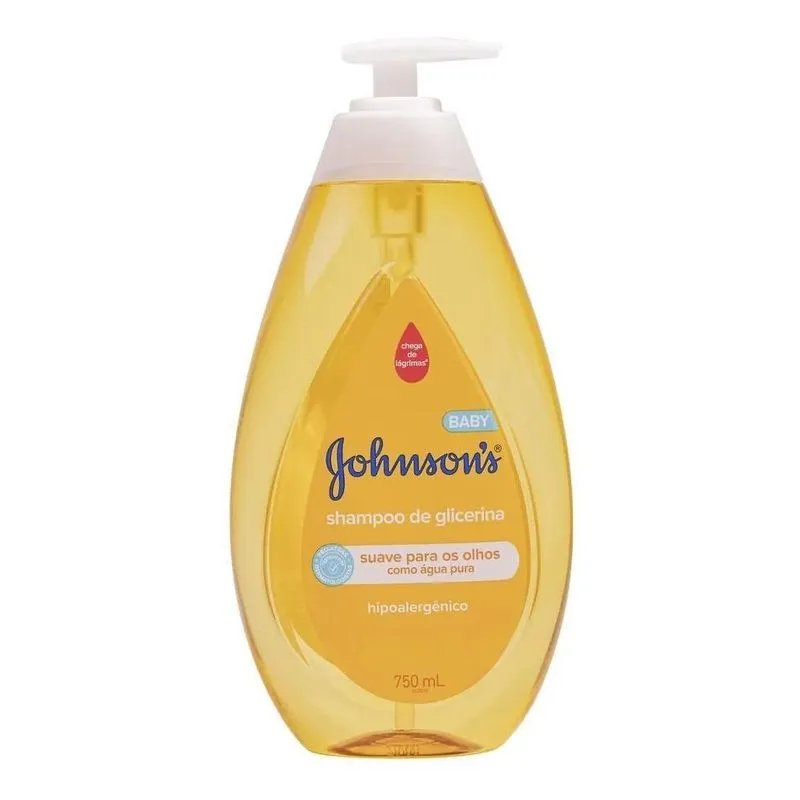 10x Shampoo Johnson's Baby Regular 750ml