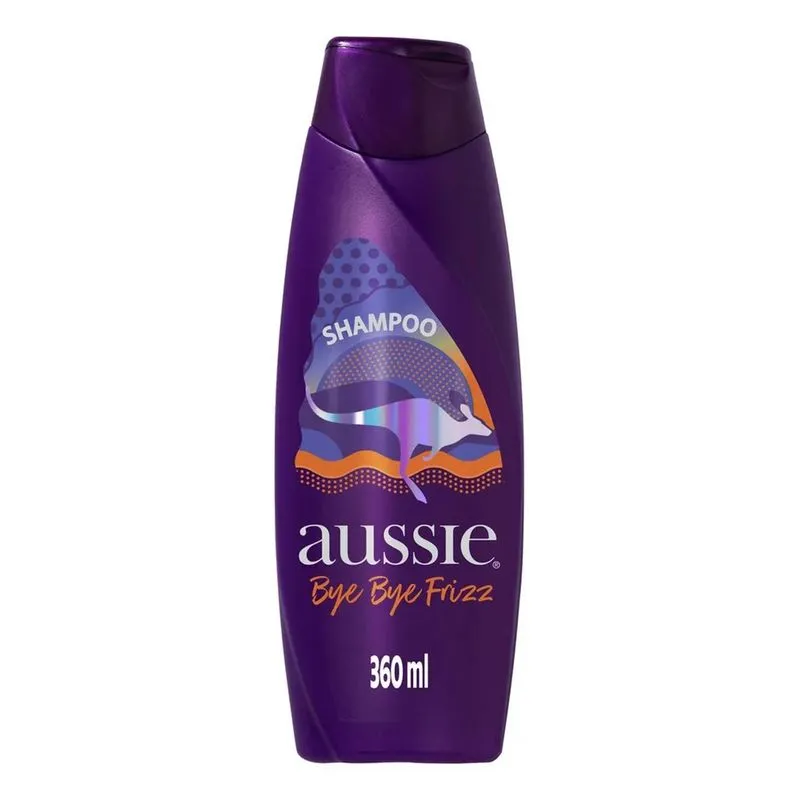 10x Shampoo Aussie Bye Bye Frizz Maciez E Brilho 360ml