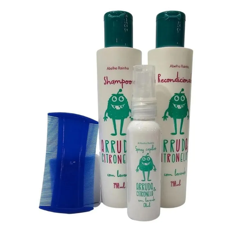 10x Kit Mata Piolho - Abelha Rainha