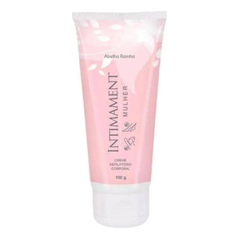 10x Abelha Rainha Creme Depilatório Intimament Corporal 100