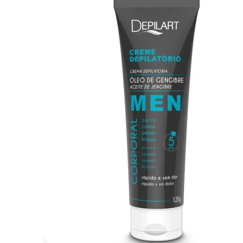 10x Creme Para Depilação Masculina Depilart 120g Envio Rápi