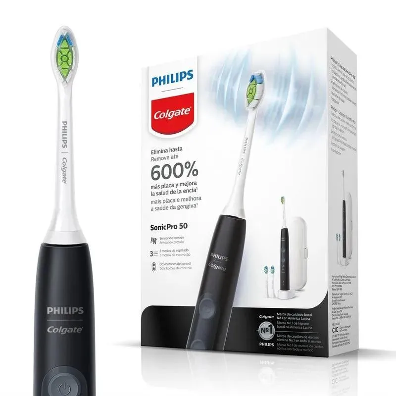 10x Escova De Dente Elétrica Sonicpro 50 Philips Colgate +