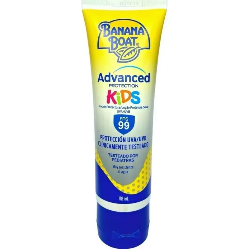 5x Protetor Solar Banana Boat Advanced Protect Kids Fps99