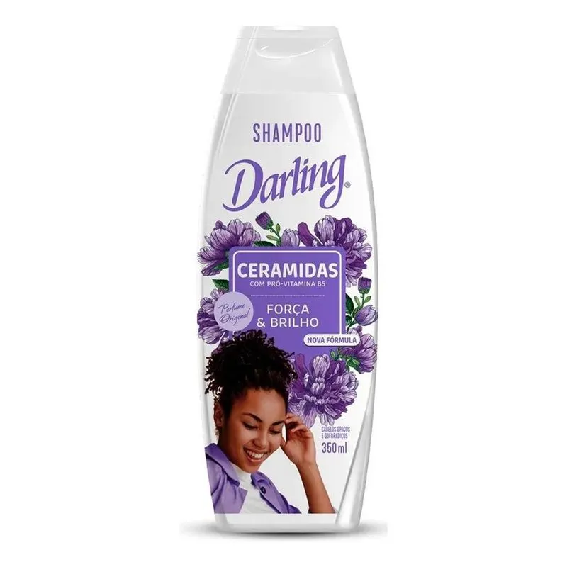 5x Shampoo Ceramidas Força E Brilho Com Pró-vitamina B5 35