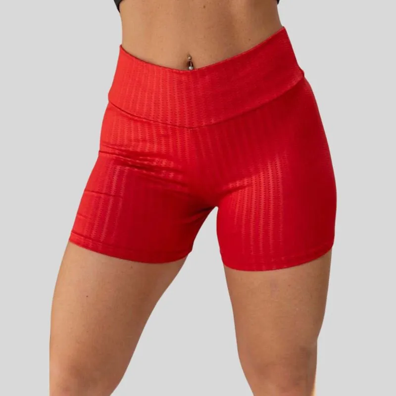 Short Legging 3D Academia Feminino Fitness Cintura Alta