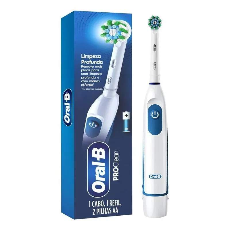 5x Escova De Dente Elétrica Oral-b Power Pro Precision Cle