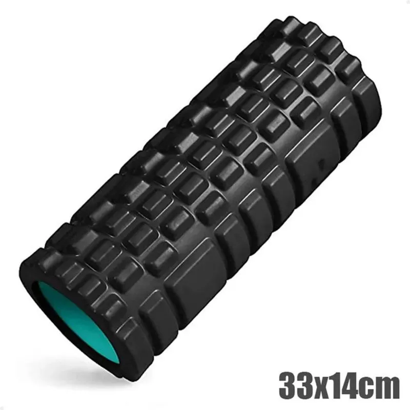 2x Rolo De Massagem Foam Roller Para Liberação Miofascial