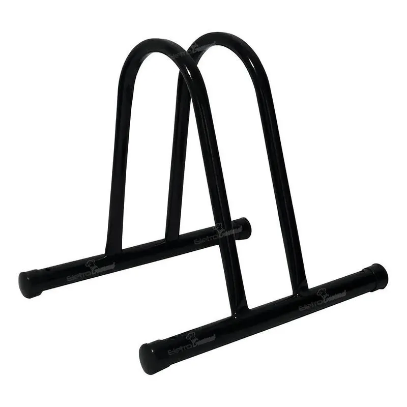 2x Suporte Bike Chao Bicicletario Condominio Casa Aro 24 A