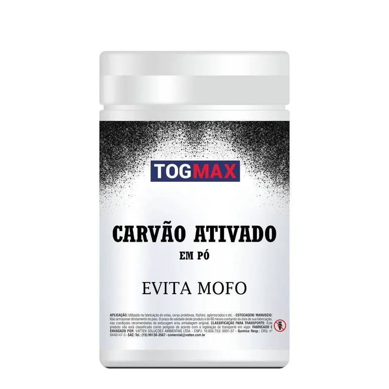 Carvão Ativado 1kg Elimina Odor Filtragem Química Pó