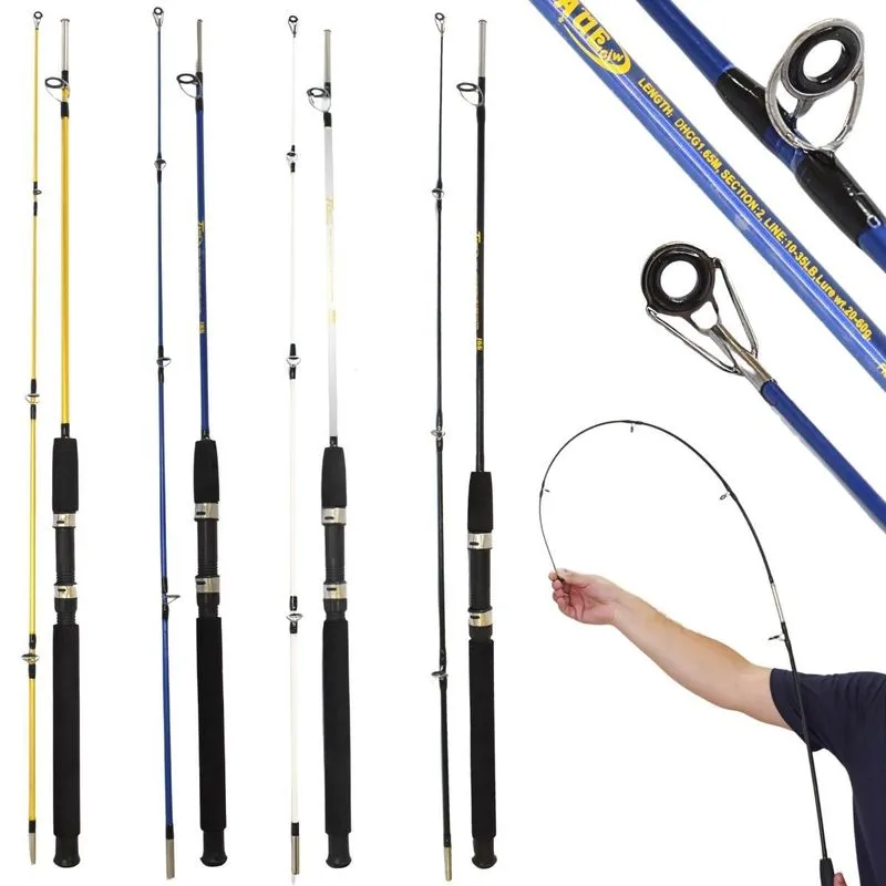 Kit Pesca Com 4 Varas Molinete 1,65 M 10-35lb Barato