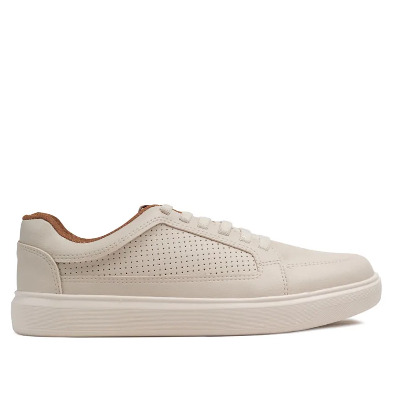 Sapatênis Masculino Br Sport Perfuros Off White - 39