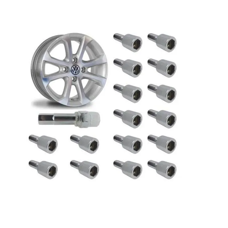 16 Parafuso Allen Multi Para Roda Esportiva Gm Volks Renault