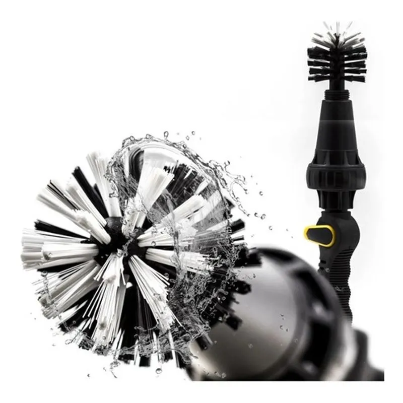 Escova Giratória Limpeza Auto Turbo Água Brush Buddy Carro