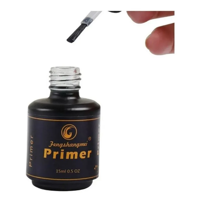10 X Primer Com Ácido P/ Unha Gel Pretinho Do Poder