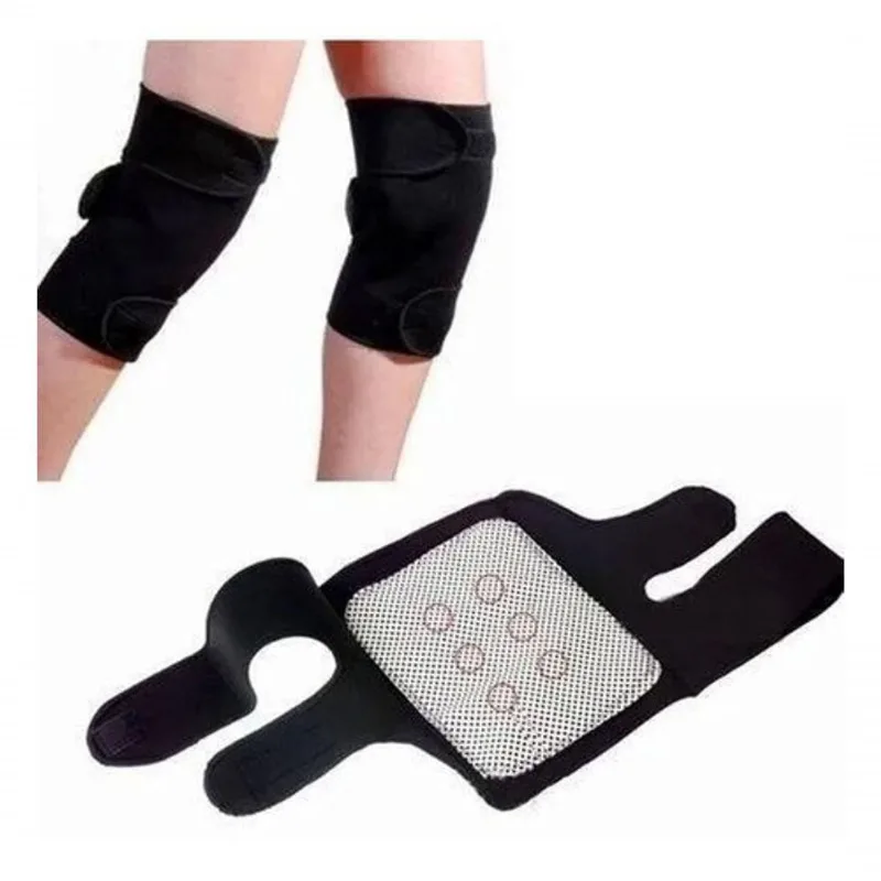2X Joelheira Hot Shapers Ajustável Tensor Esportes Joelho