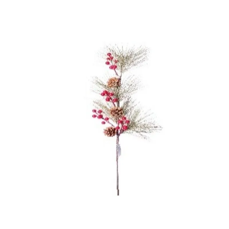 HASTE NATAL BERRYS PINHAS 73CM