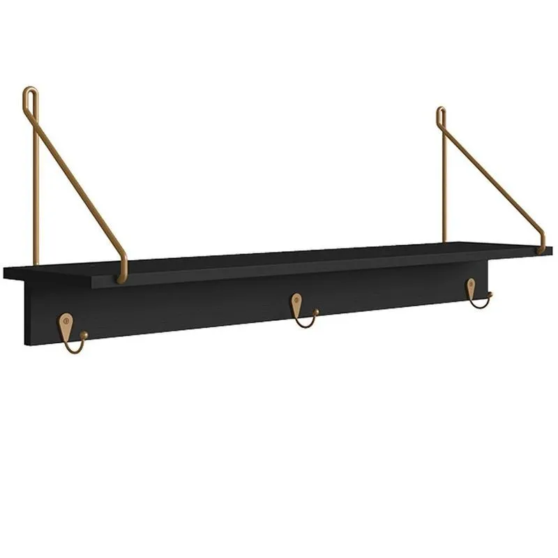 Prateleira Decorativa Tube Nero Artesano Nero