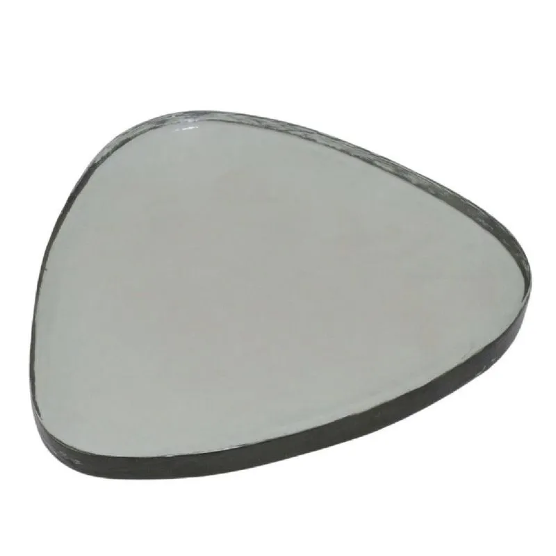 Bandeja organica decor vidro espelhado 36CM