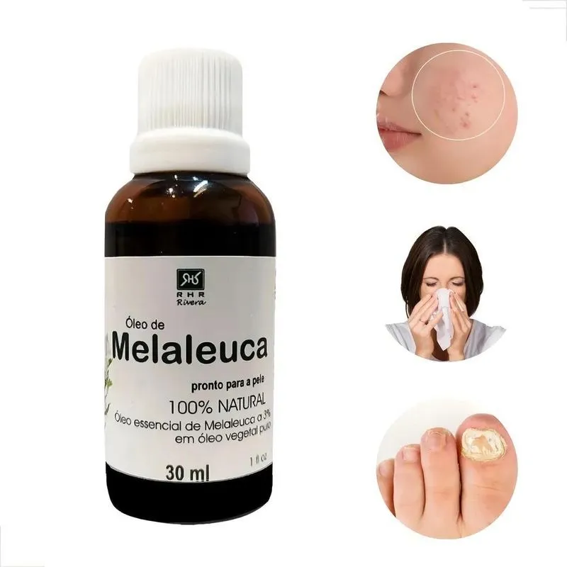 Oleo Essencial De Melaleuca Pronto Para A Pele Rhr 30ml Frag
