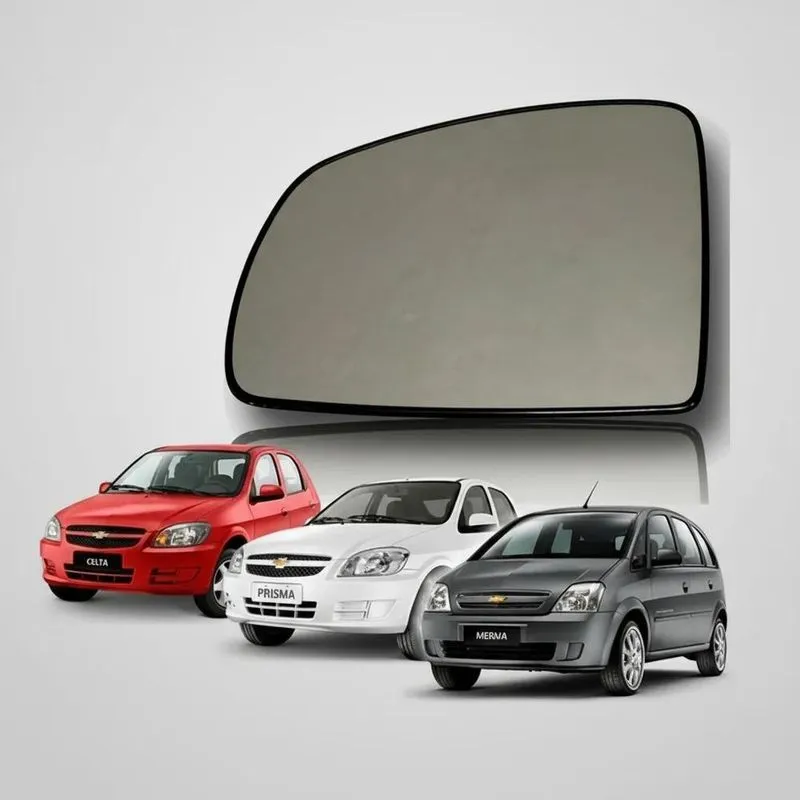 Lente Retrovisor Meriva Prisma Celt Direito Passageiro