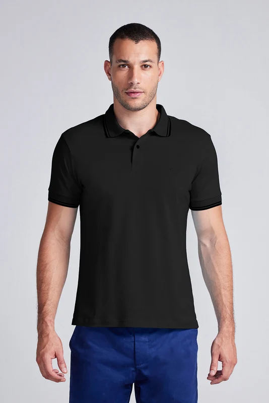 Camisa Polo Básica Malha Premium Slim Fit Camisa Polo Básica Malha Premium Slim Fit Camisa Polo Básica Malha Premium Slim Fit Camisa Polo Básica Malha Premium Slim Fit Camisa Polo Básica Malha Pre - Preto M