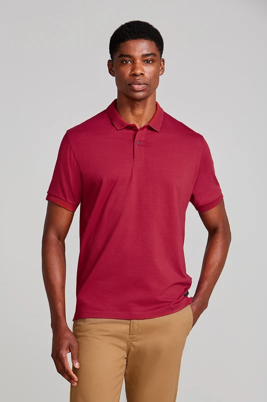 Camisa Polo Supreme Cotton Comfort - Vermelho P