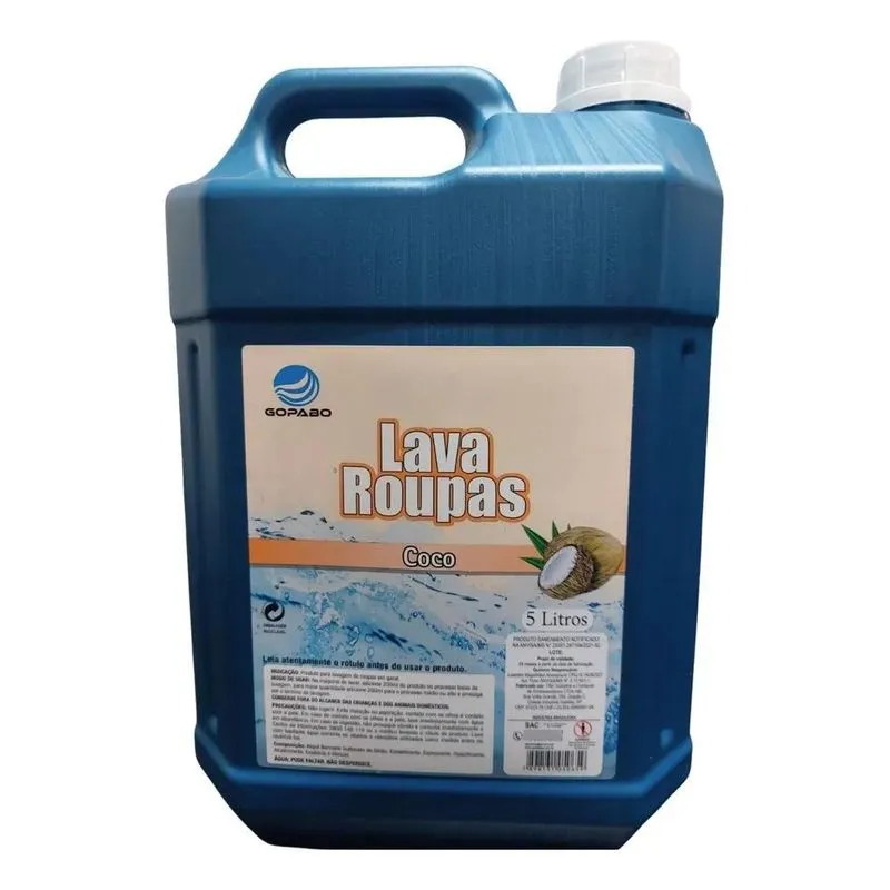 Gopabo Coco Líquido - Galão - 5 L - Unidade - 1