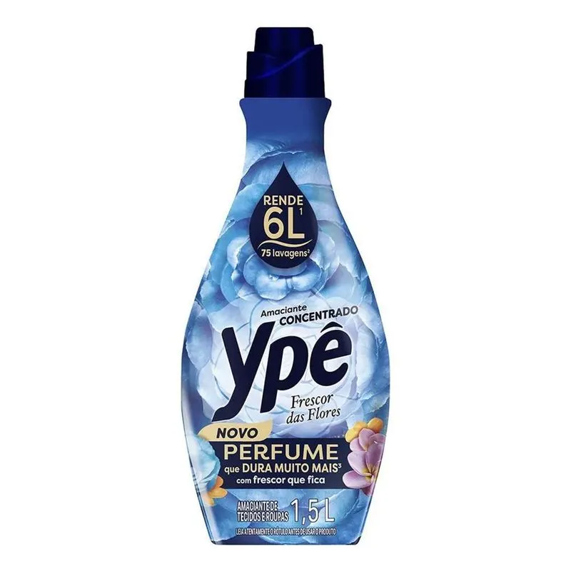 Amaciante Concentrado Ypê Frescor Das Flores 1,5 Litro