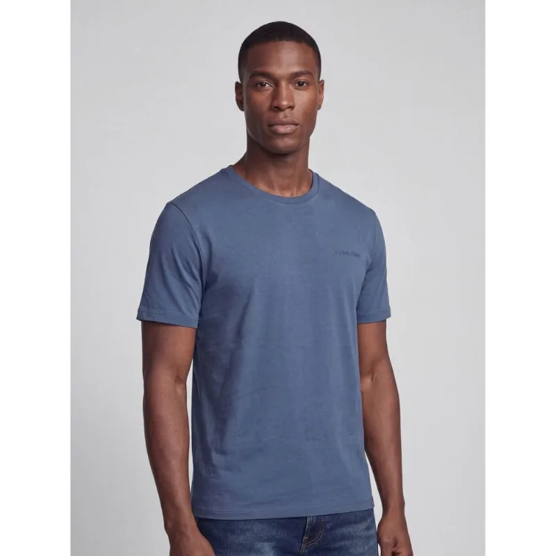Camiseta Masculina Gola Careca Solid Liquid - Indigo Camiseta Masculina Gola Careca Solid Liquid Indigo Ggg