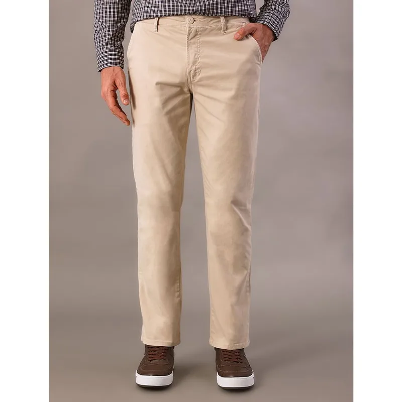 Calça Color Slim Chino - Caqui Claro Calça Color Slim Chino Caqui Claro 40
