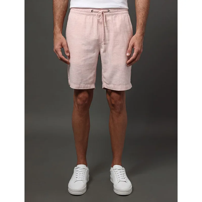 Shorts Masculino Elástico Cotton Calvin Klein - Rosa Claro Shorts Masculino Elástico Cotton Calvin Klein Rosa Claro 40