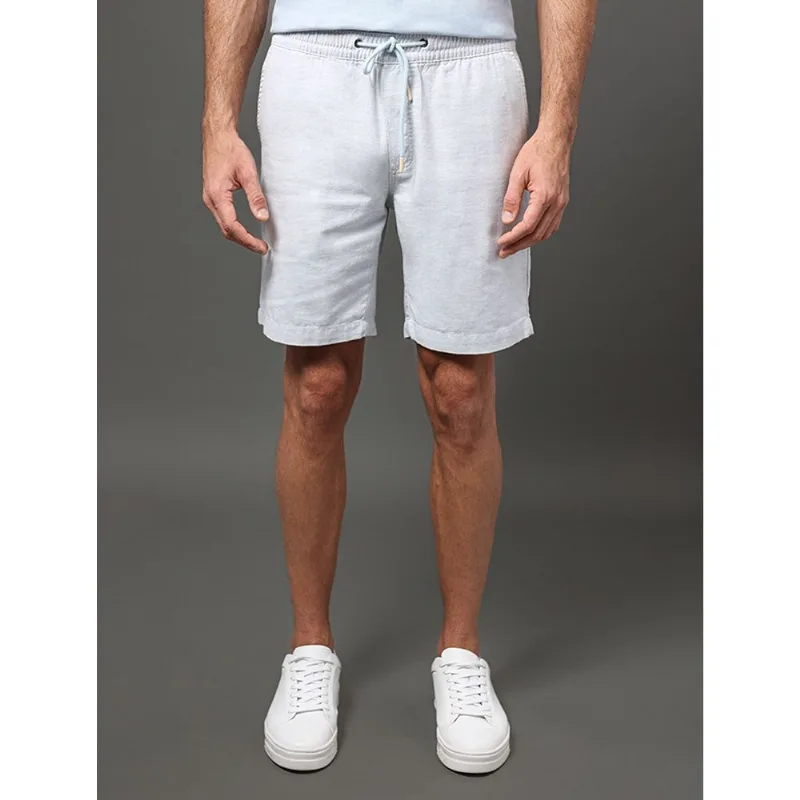 Shorts Masculino Elástico Cotton Calvin Klein - Azul Claro Shorts Masculino Elástico Cotton Calvin Klein Azul Claro 44