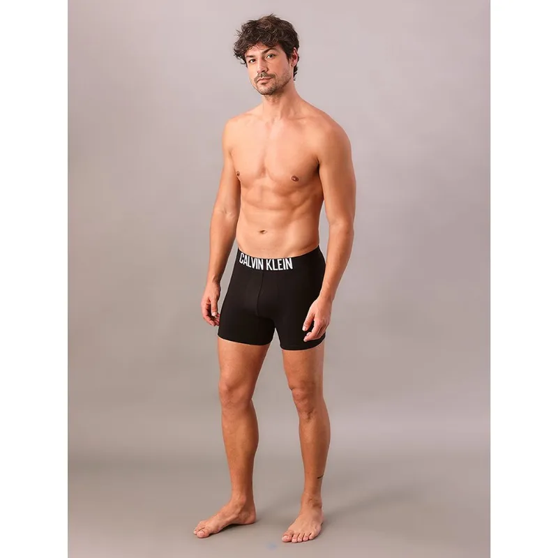 Kit 2 Cuecas Boxer Recycled Intense Power Calvin Klein Underwear - Preto Kit 2 Cuecas Boxer Recycled Intense Power Calvin Klein Underwear Preto Gg