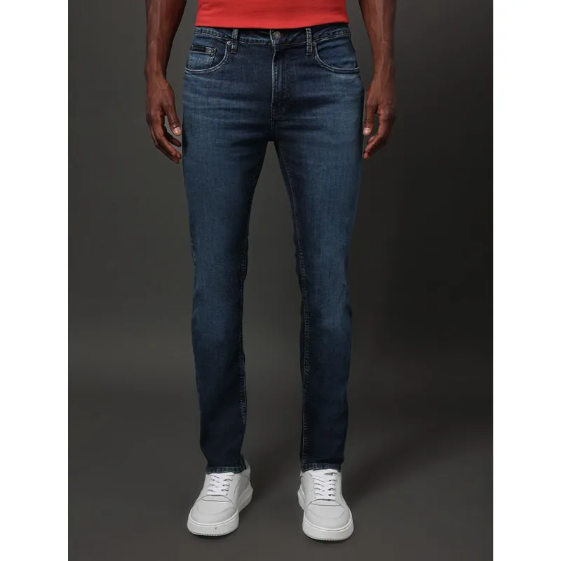 Calça Jeans Masculina Skinny 5 Pockets Calvin Klein Jeans - Marinho Calça Jeans Masculina Skinny 5 Pockets Calvin Klein Jeans Marinho 38