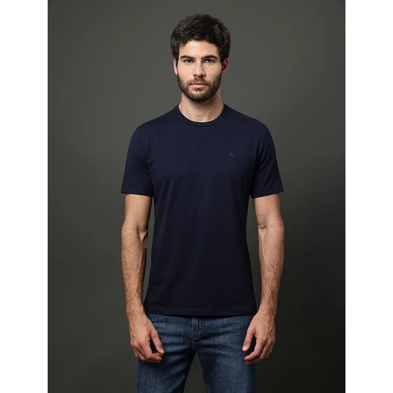 Camiseta Masculina Pima Calvin Klein Jeans - Marinho Camiseta Masculina Pima Calvin Klein Jeans Marinho m