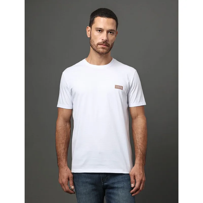 Camiseta Masculina No Place Like 1st Calvin Klein Jeans - Branco Camiseta Masculina No Place Like 1st Calvin Klein Jeans Branco g