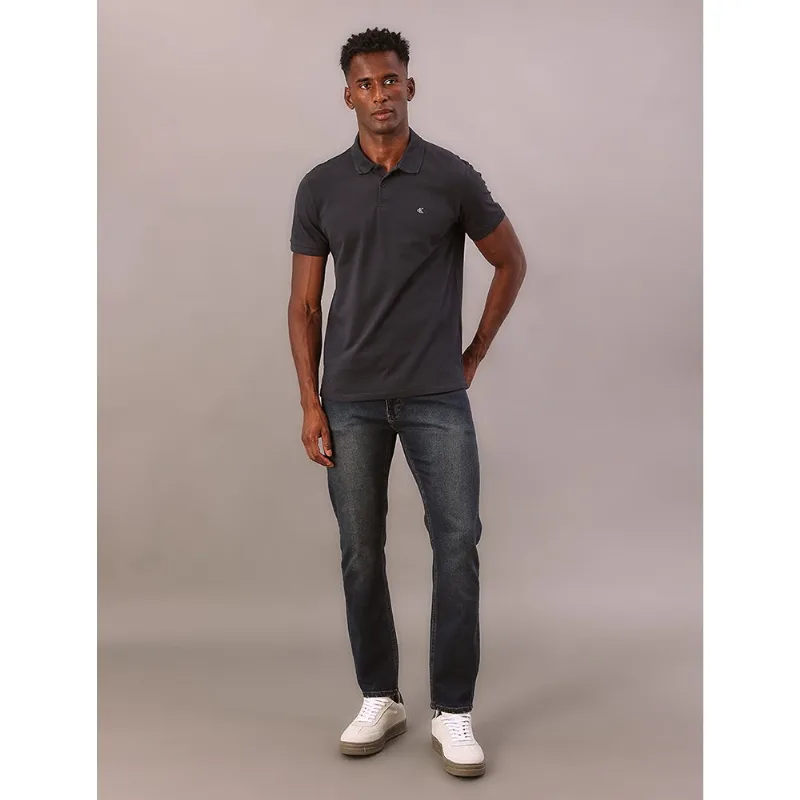 Calça Jeans Slim Moletom 5 Pockets - Marinho Calça Jeans Slim Moletom 5 Pockets Marinho 50
