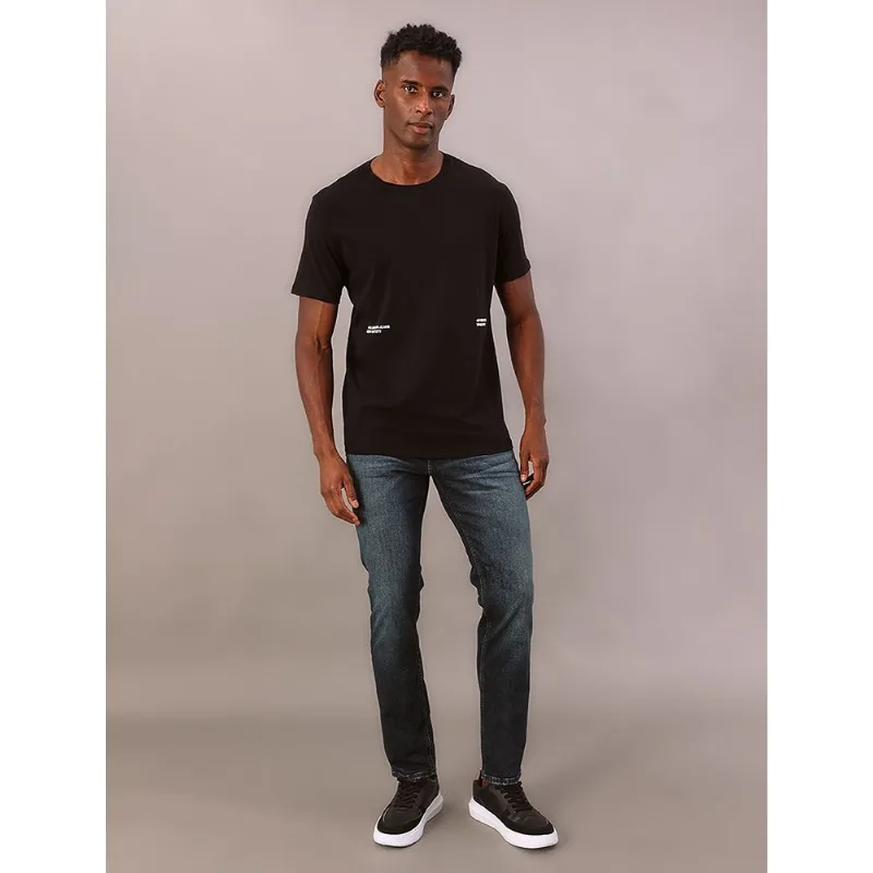 Calça Jeans Skinny Filigrana Embossed - Marinho Calça Jeans Skinny Filigrana Embossed Marinho 44