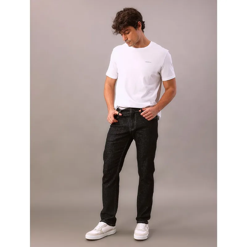 Calça Jeans Slim Raw Denim - Marinho Calça Jeans Slim Raw Denim Marinho 36