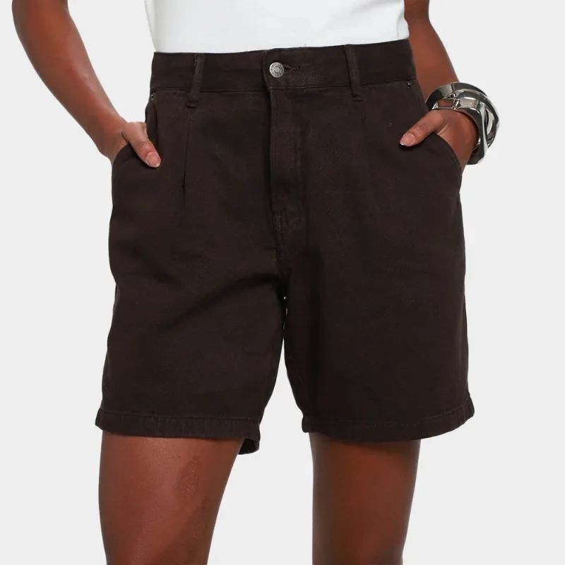 Bermuda Calvin Klein Color Feminina - Feminino - Marrom