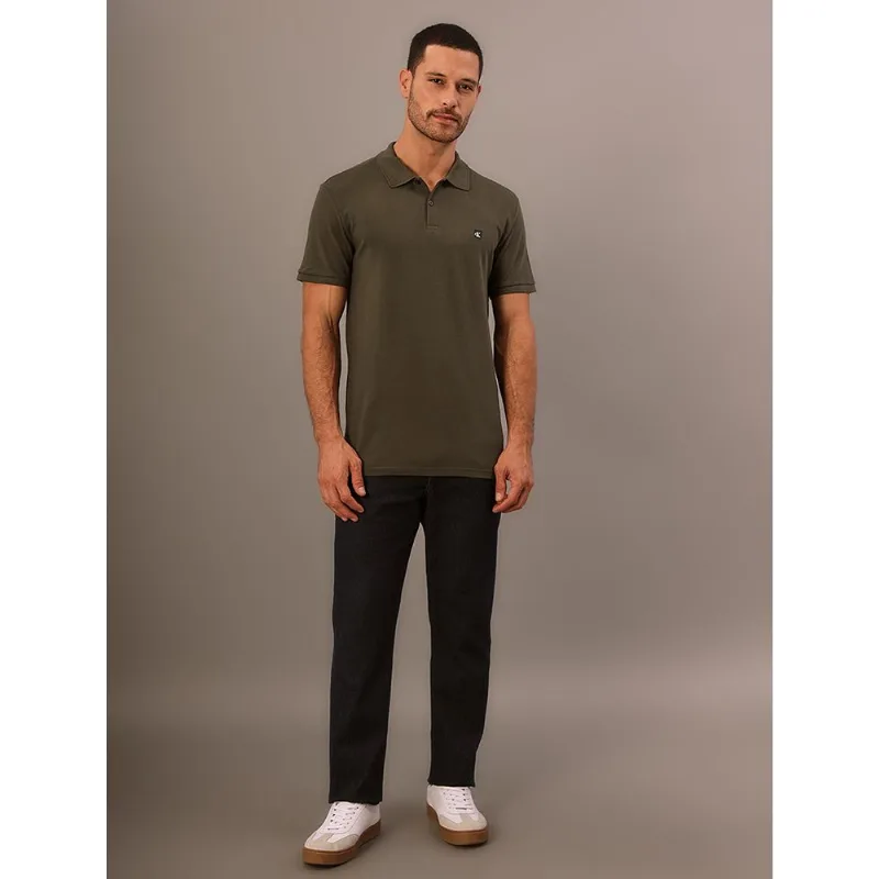 Polo Manga Curta Calvin Klein Jeans Masculino Premium - Militar Polo Manga Curta Calvin Klein Jeans Masculino Premium Militar g
